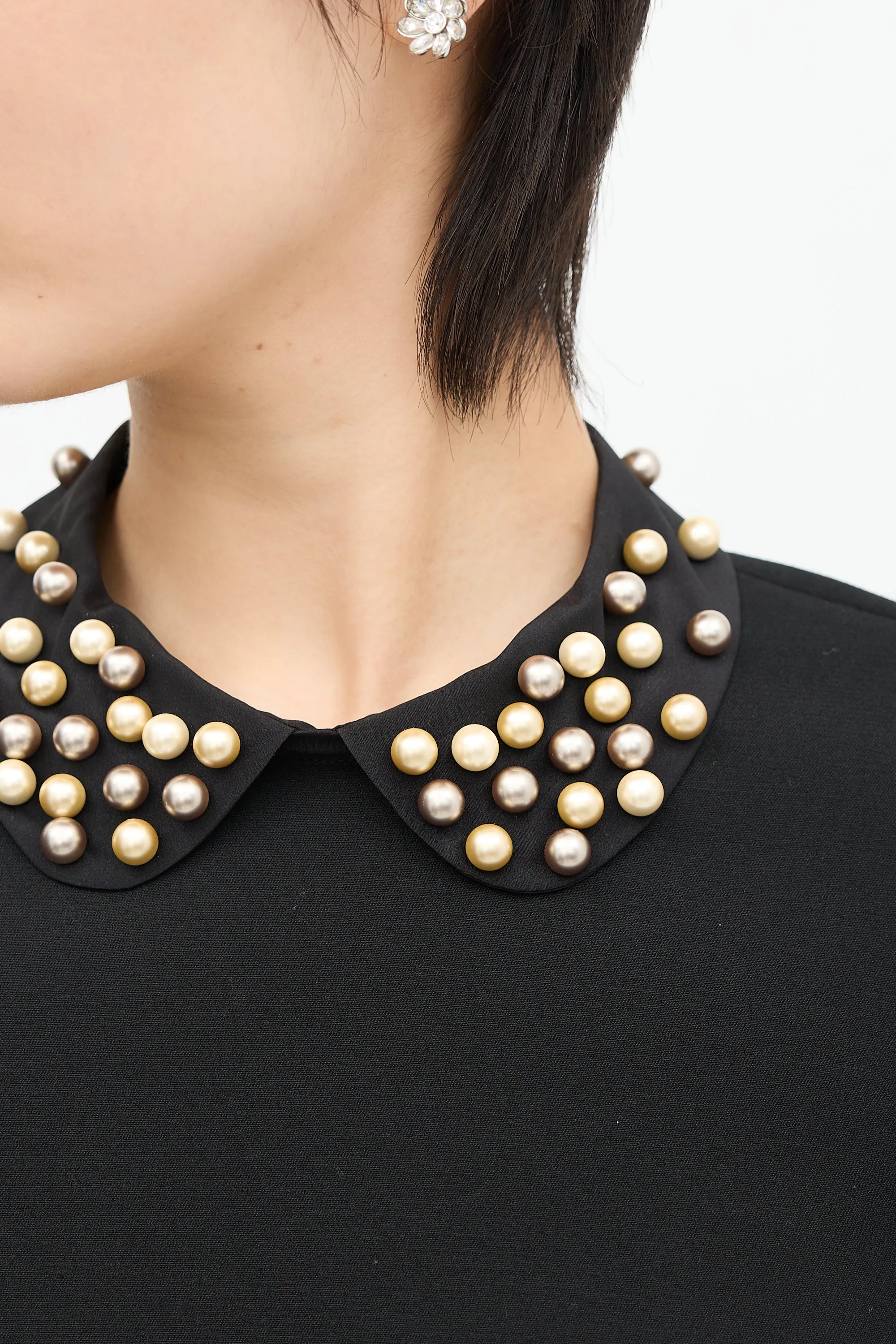 Pearl Collar Dress sold by VSP Consignment product image thumbnail 5