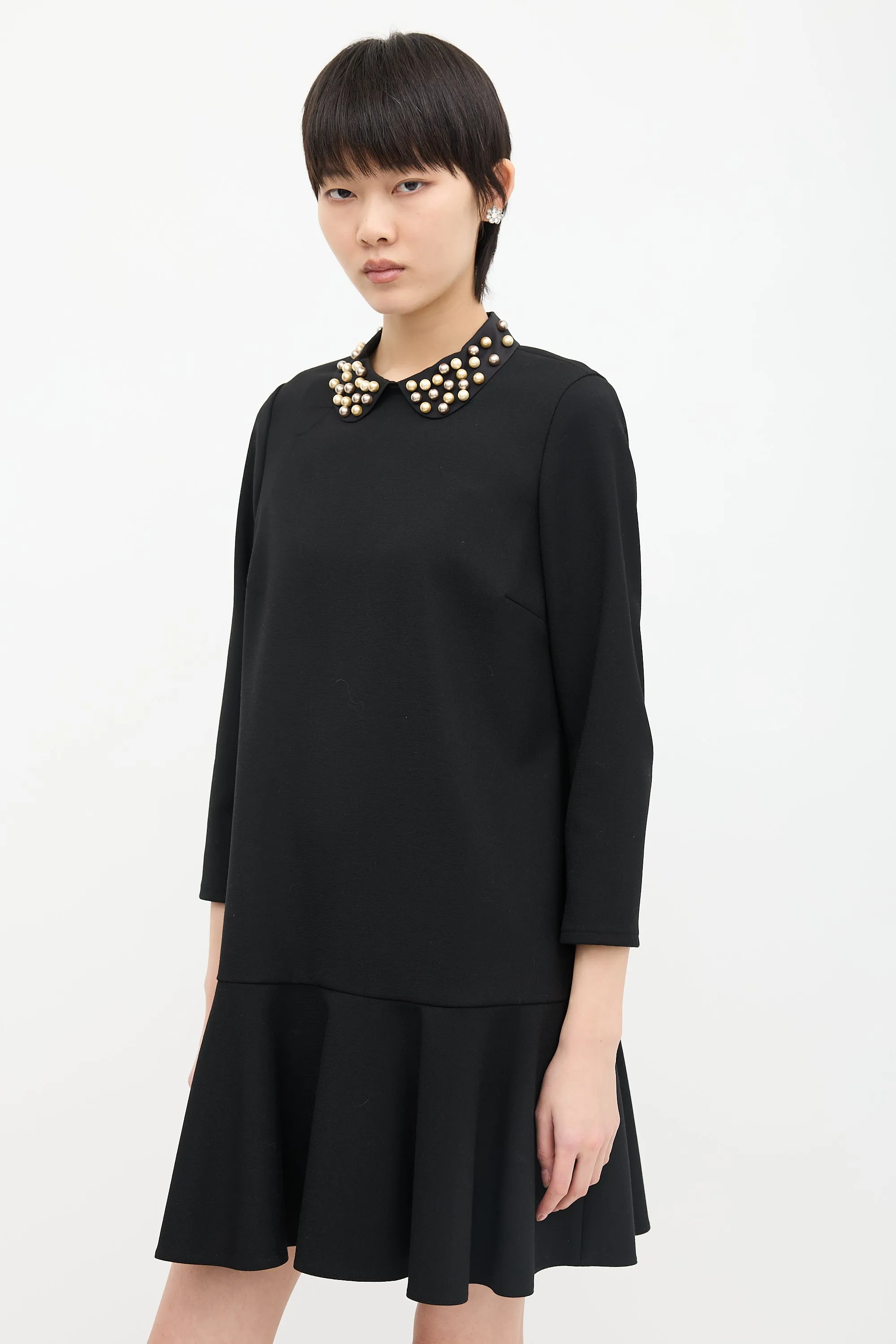 Pearl Collar Dress sold by VSP Consignment product image thumbnail 3