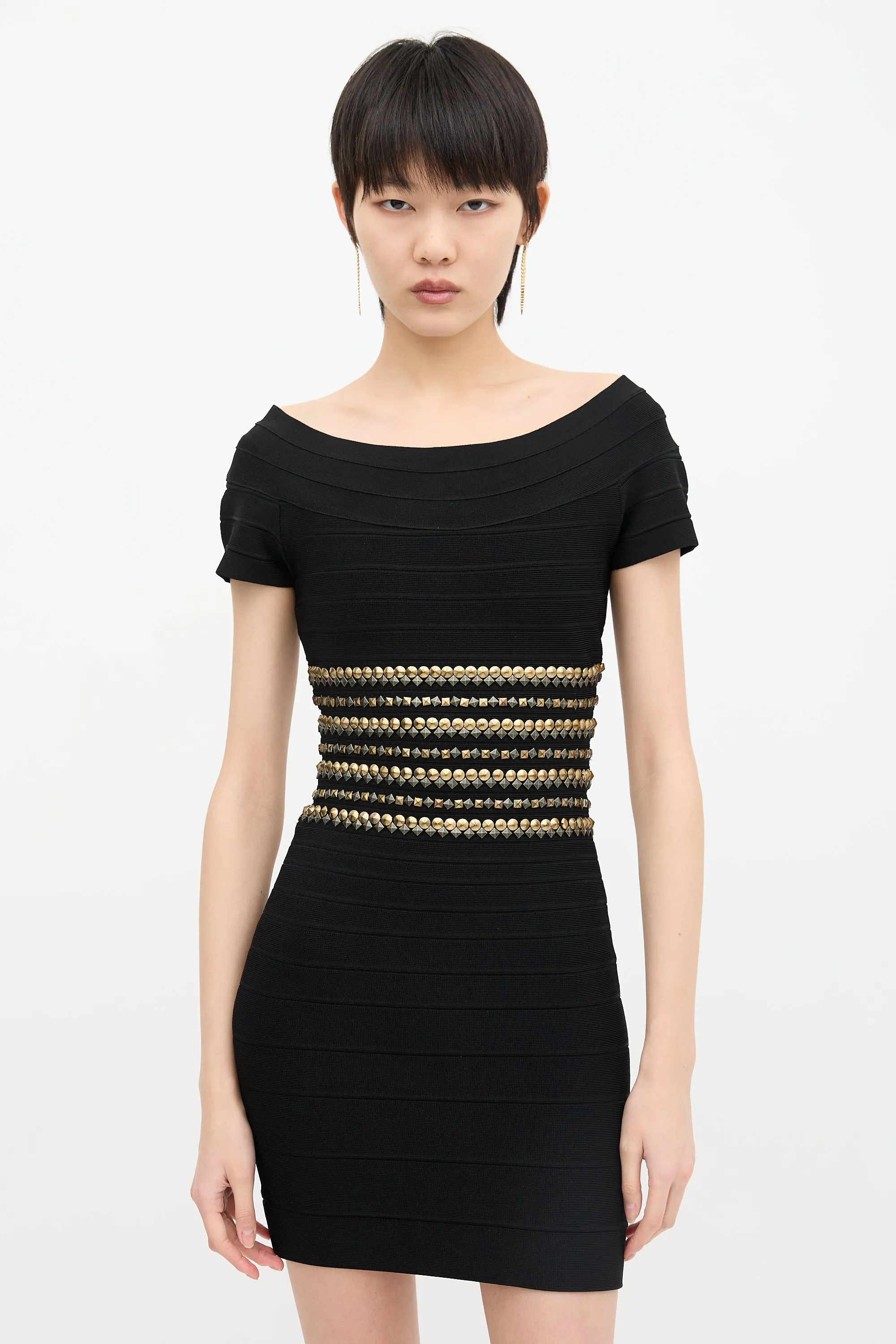 Studded Bandage Dress sold by VSP Consignment