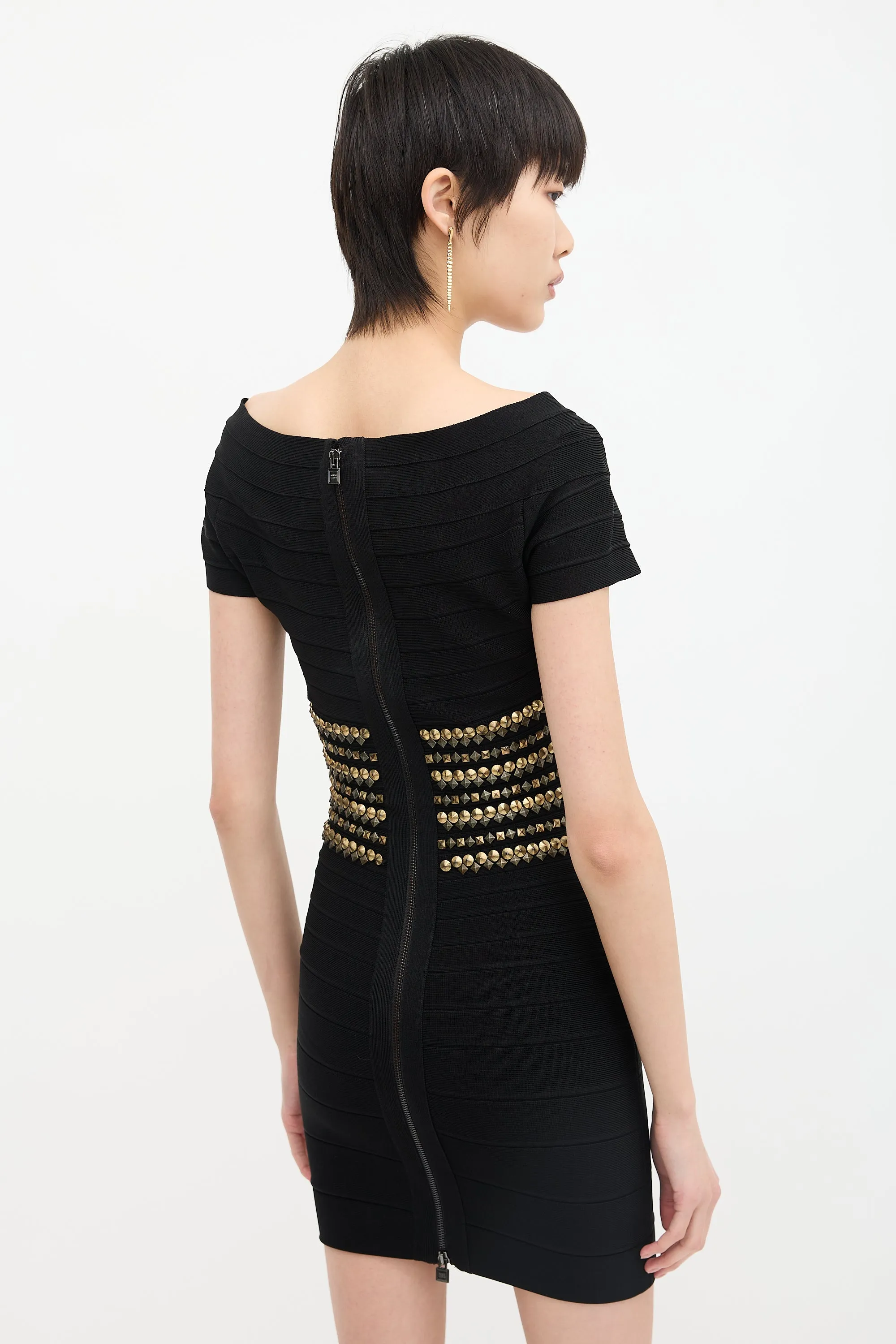 Studded Bandage Dress sold by VSP Consignment product image thumbnail 4