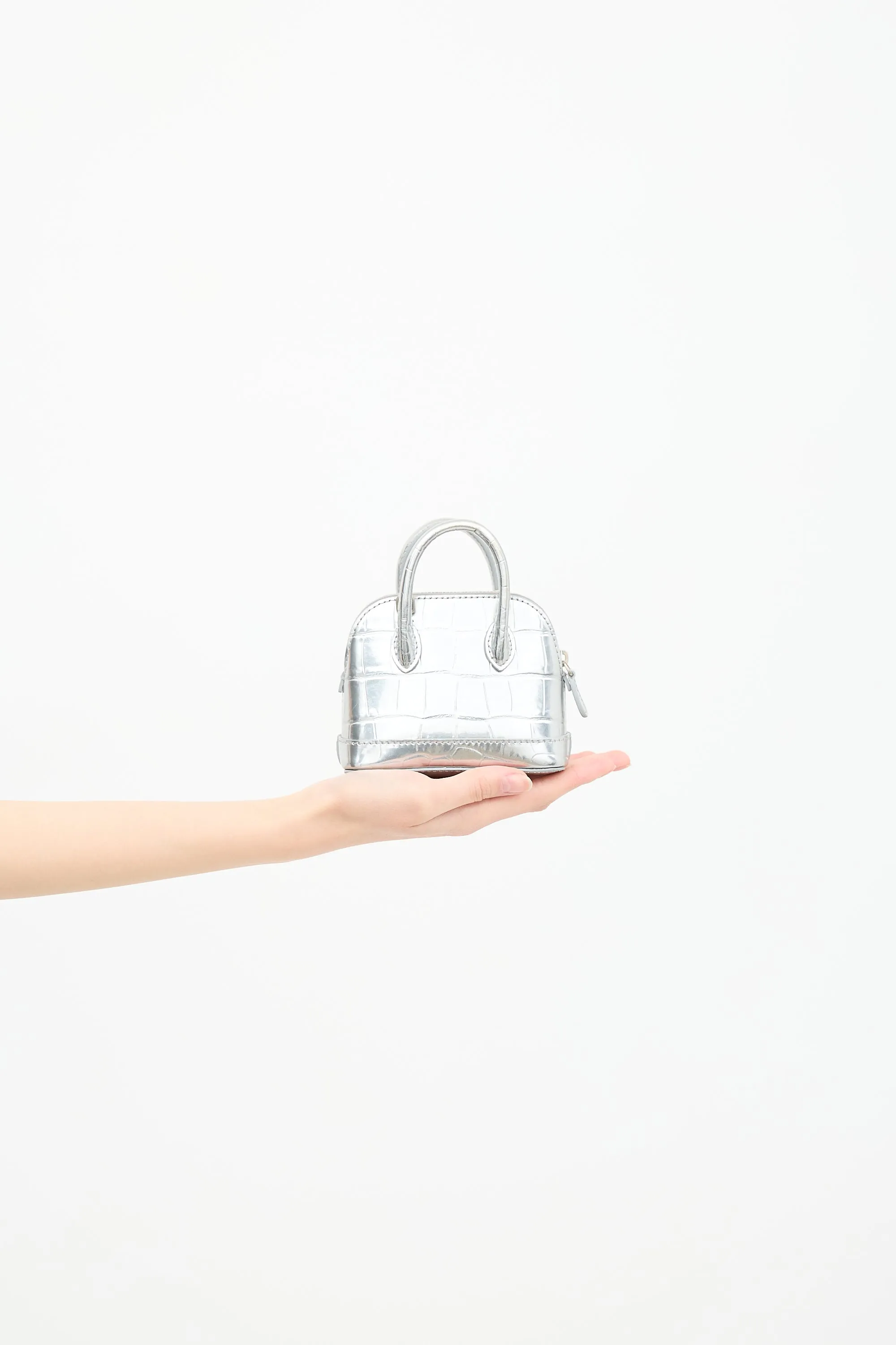 Leather Mini Ville Top Handle Bag sold by VSP Consignment product image thumbnail 3