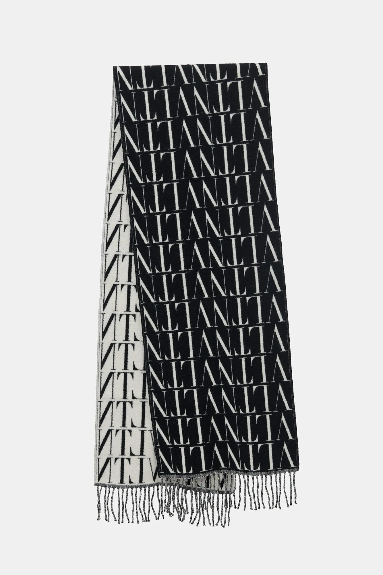 Wool & Cashmere Logo Scarf sold by VSP Consignment product image thumbnail 2