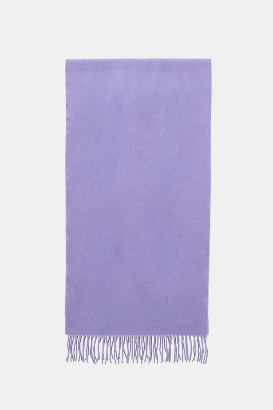 Cashmere Fringe Scarf made by Hermes