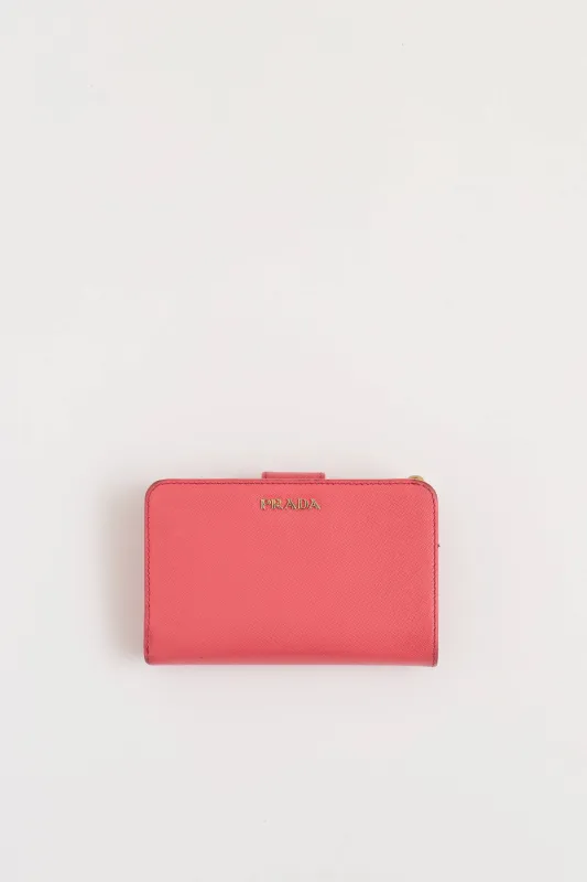 Saffiano Bifold Wallet made by Prada