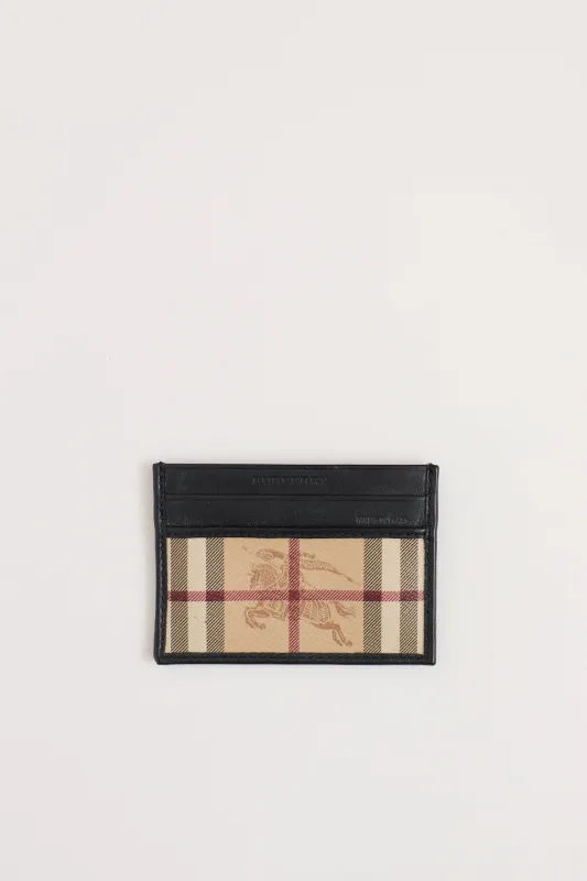 Haymarket Check Card Holder sold by VSP Consignment