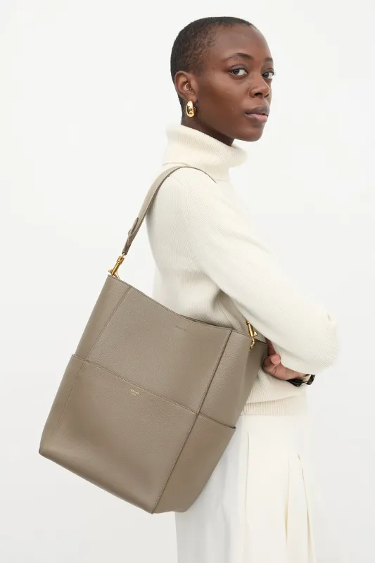 2016 Leather Seau Sangle Bag made by Celine