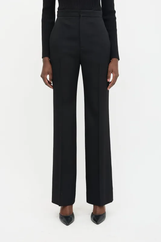 Wool Straight Leg Trouser sold by VSP Consignment