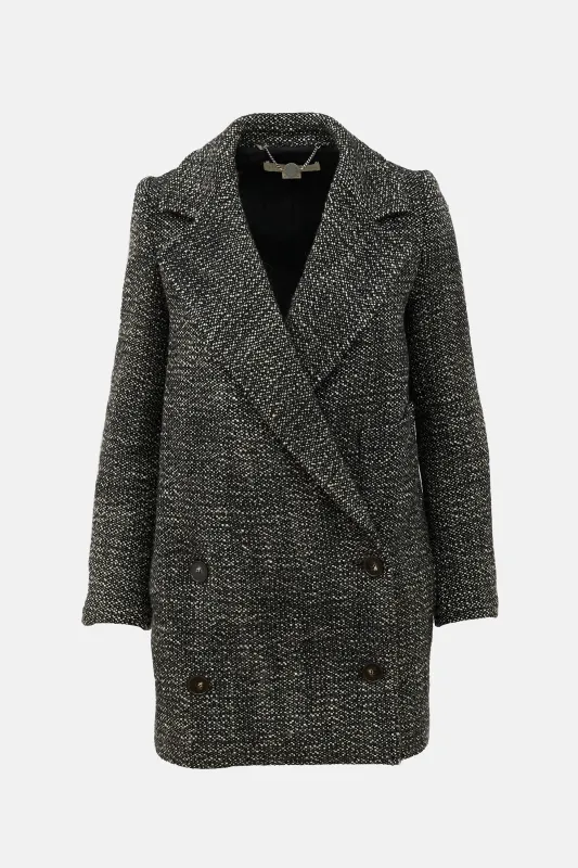 Wool Double Breasted Coat sold by VSP Consignment