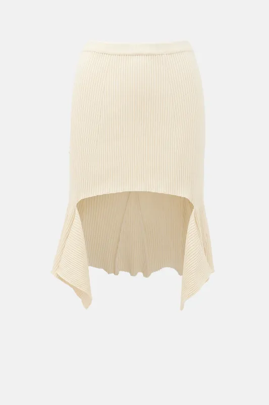 Ribbed Cut Out Skirt made by Givenchy
