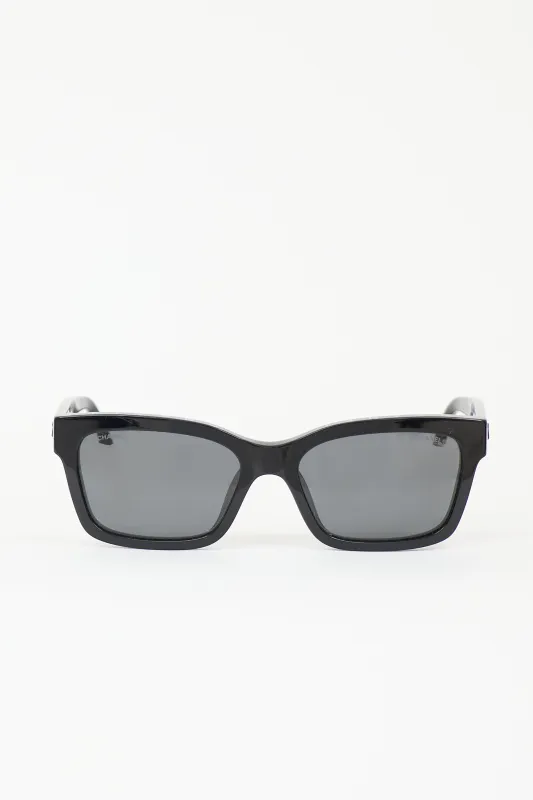 5417 Logo Sunglasses made by Chanel