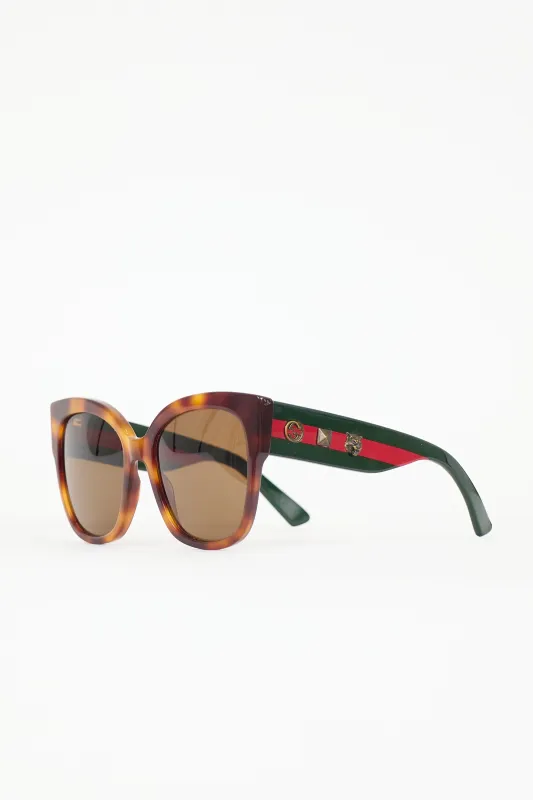 GG0059S Web Sunglasses made by Gucci
