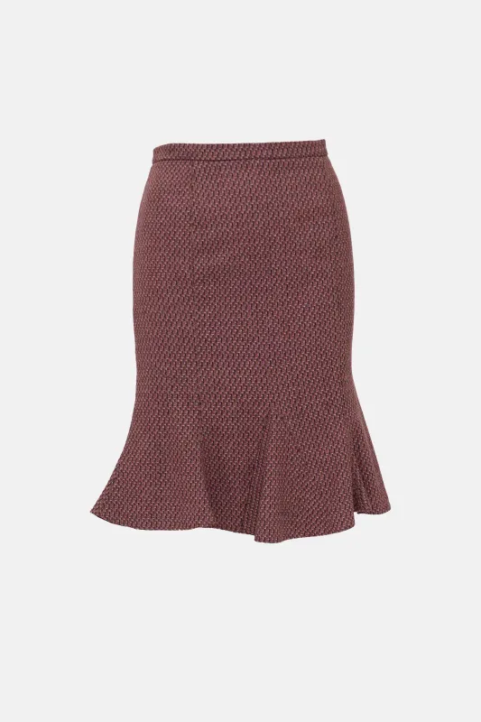 Wool Tweed Skirt made by Dolce & Gabanna