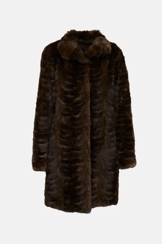 Fur Reversible Coat sold by VSP Consignment
