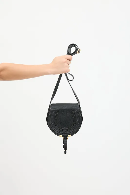 Leather Marcie Saddle Bag sold by VSP Consignment