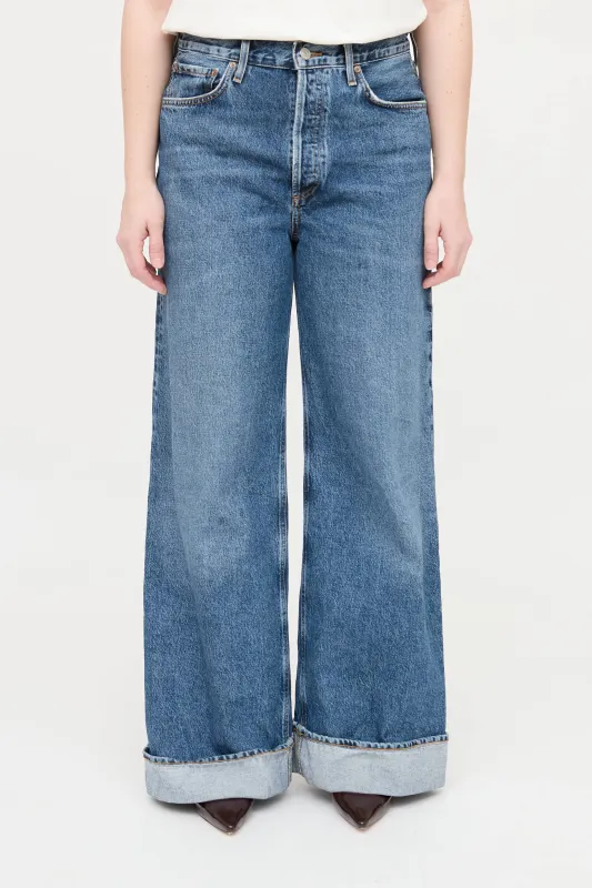Medium Wash Dame Jeans made by Agolde
