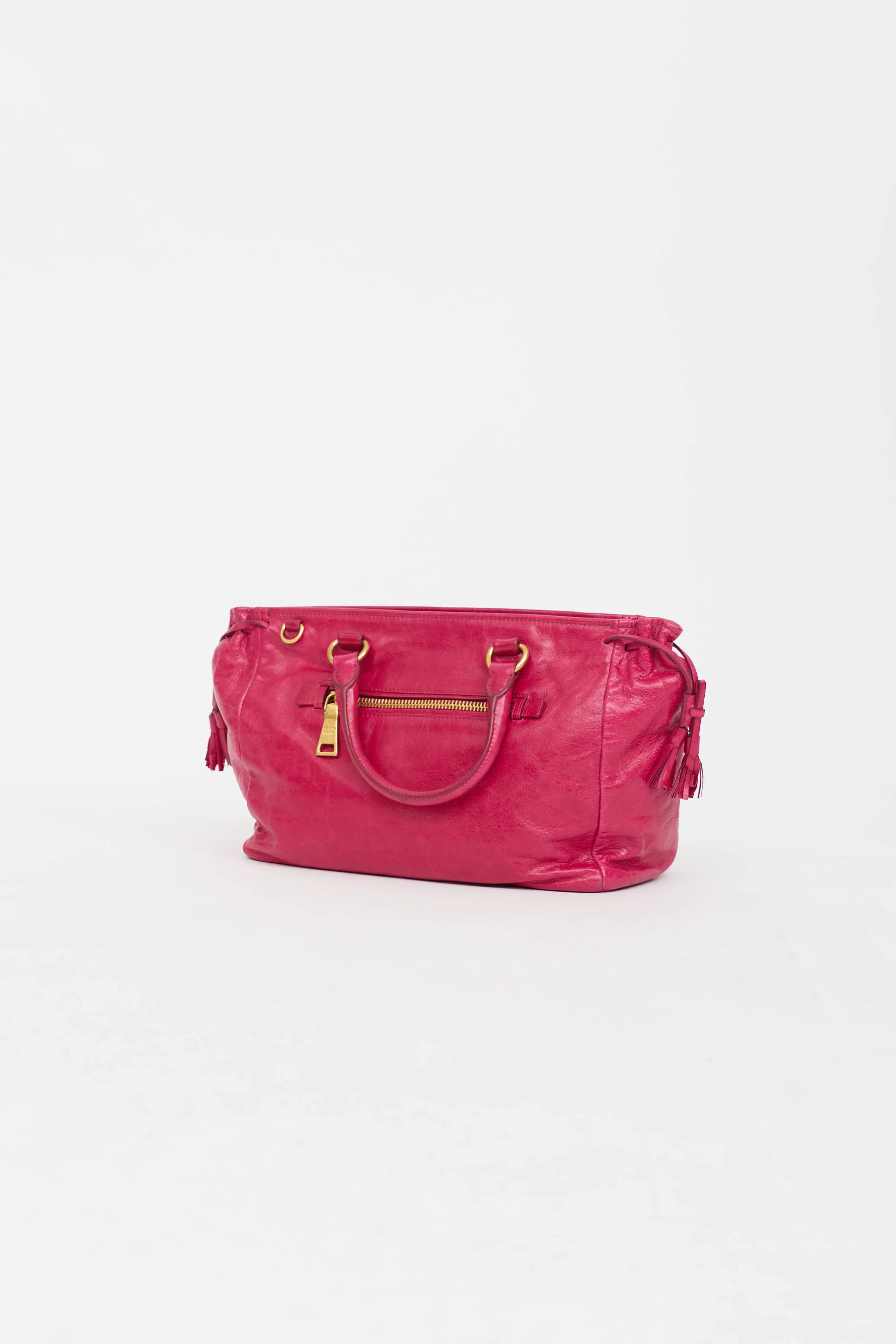 Vitello Shine 2-Way Bag sold by VSP Consignment product image thumbnail 4