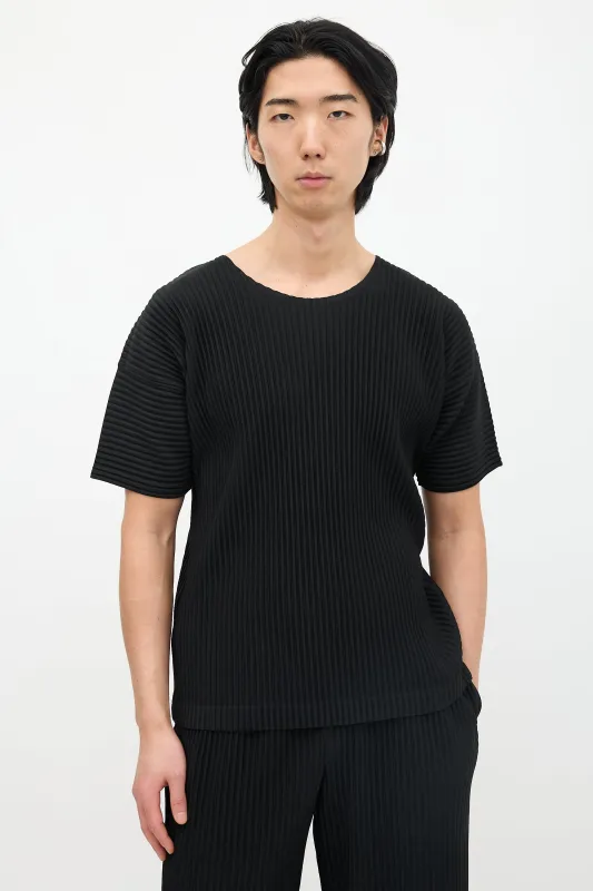 Pleated T-Shirt made by Issey Miyake