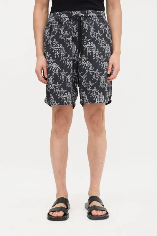 Silk Mythical Logo Shorts sold by VSP Consignment