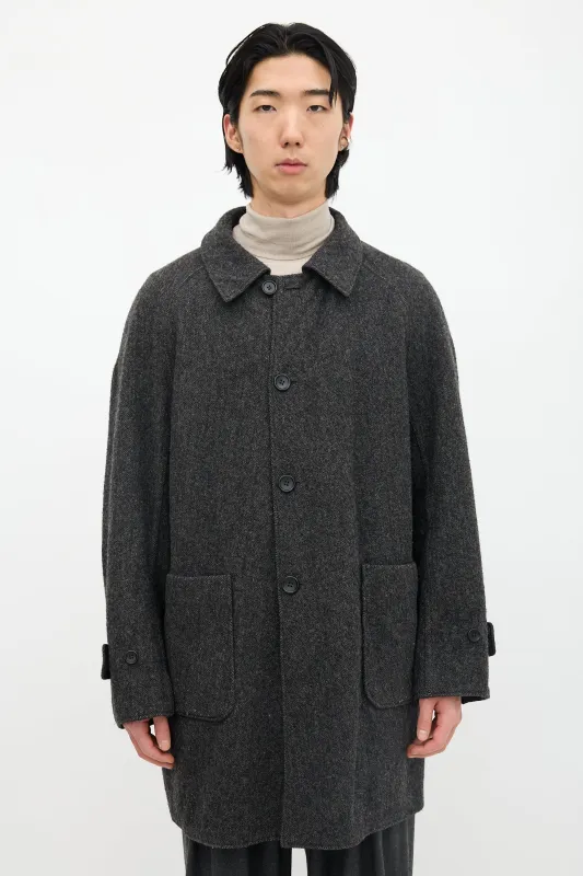 Wool Reversible Coat sold by VSP Consignment