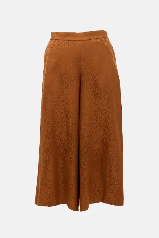 Silk Printed Wide Leg Pant sold by VSP Consignment