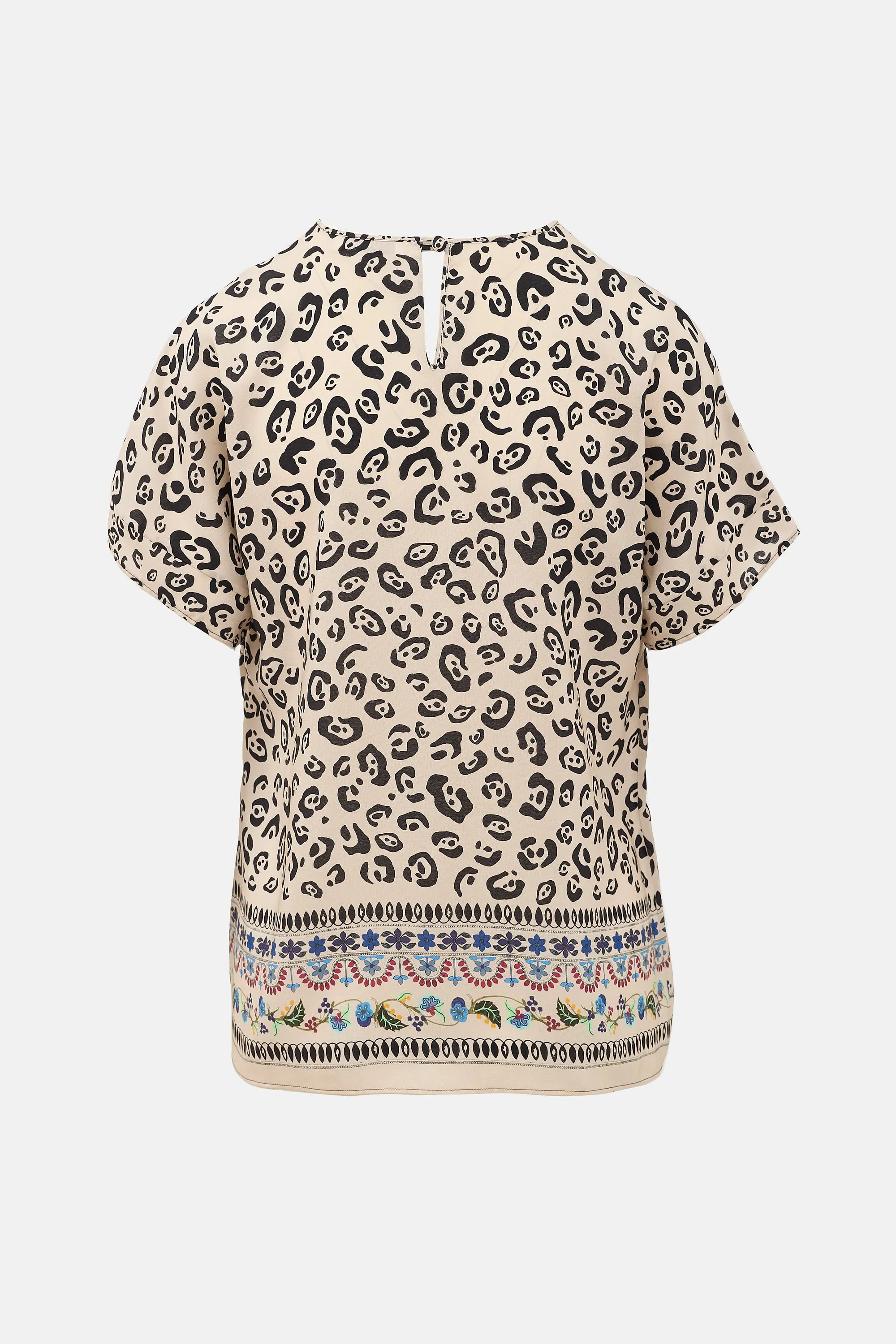Silk Printed Blouse sold by VSP Consignment product image thumbnail 2