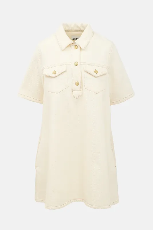 Heavy Denim Mini Dress sold by VSP Consignment