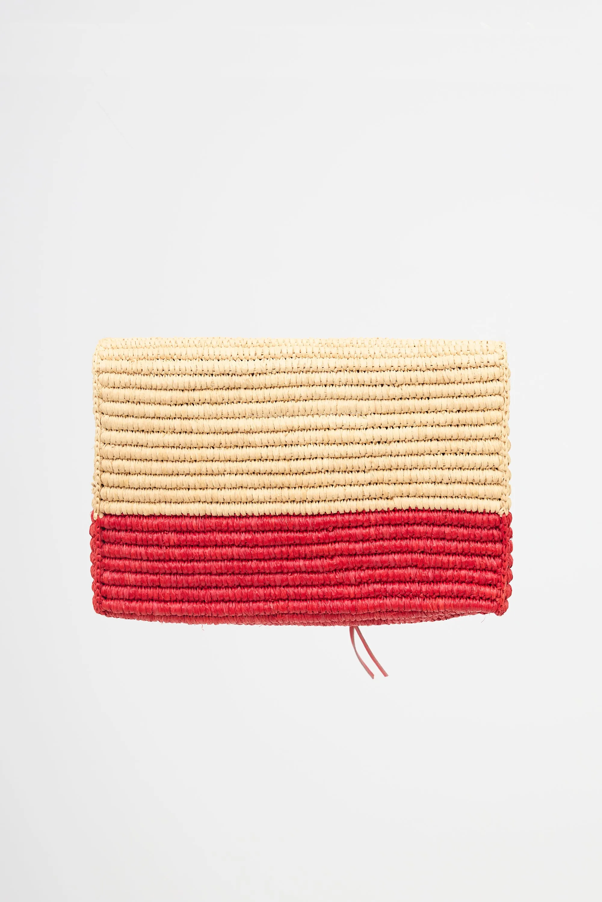 Raffia Moto Clutch sold by VSP Consignment product image thumbnail 2