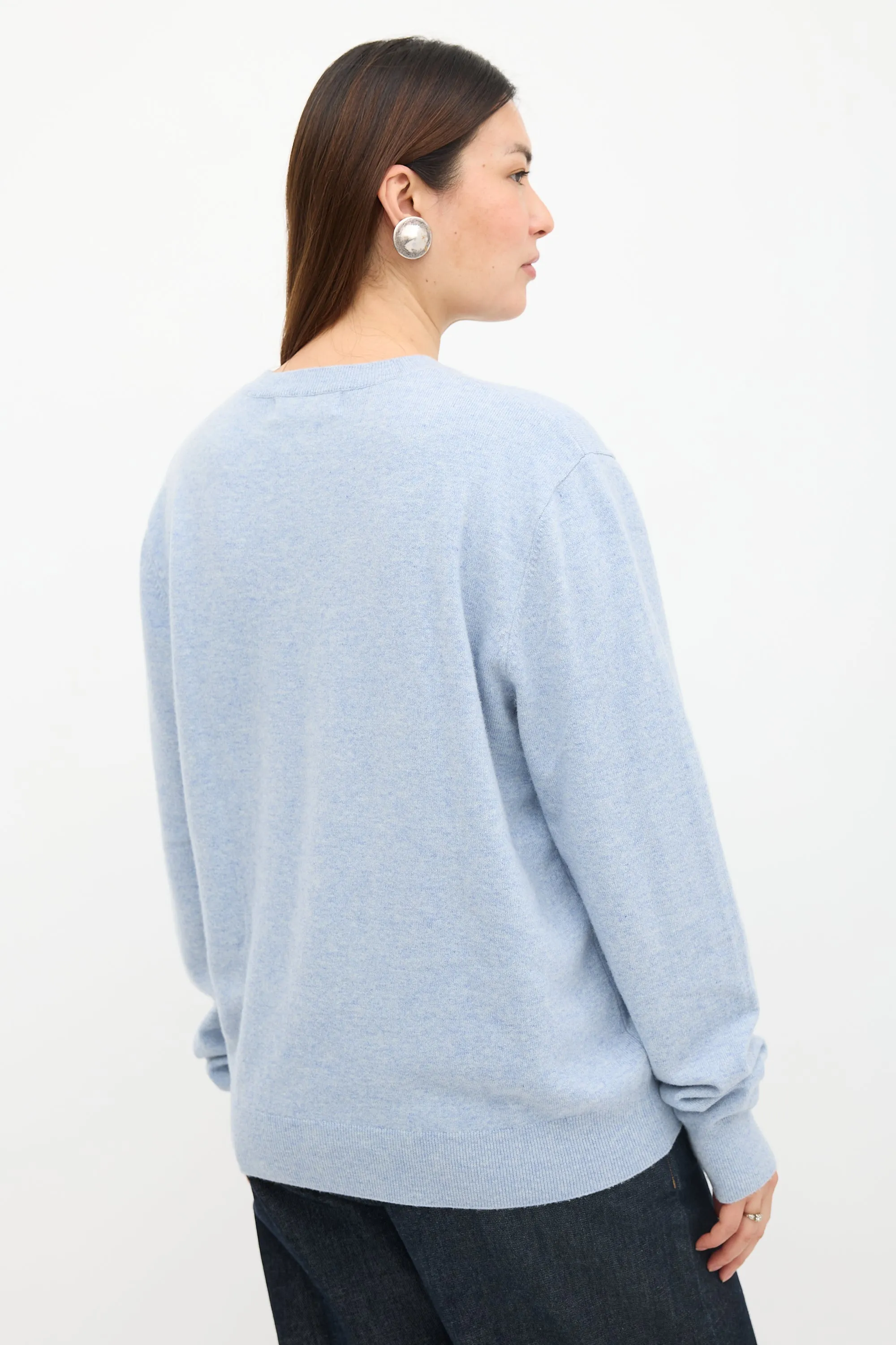 Cashmere Crewneck Sweater sold by VSP Consignment product image thumbnail 4
