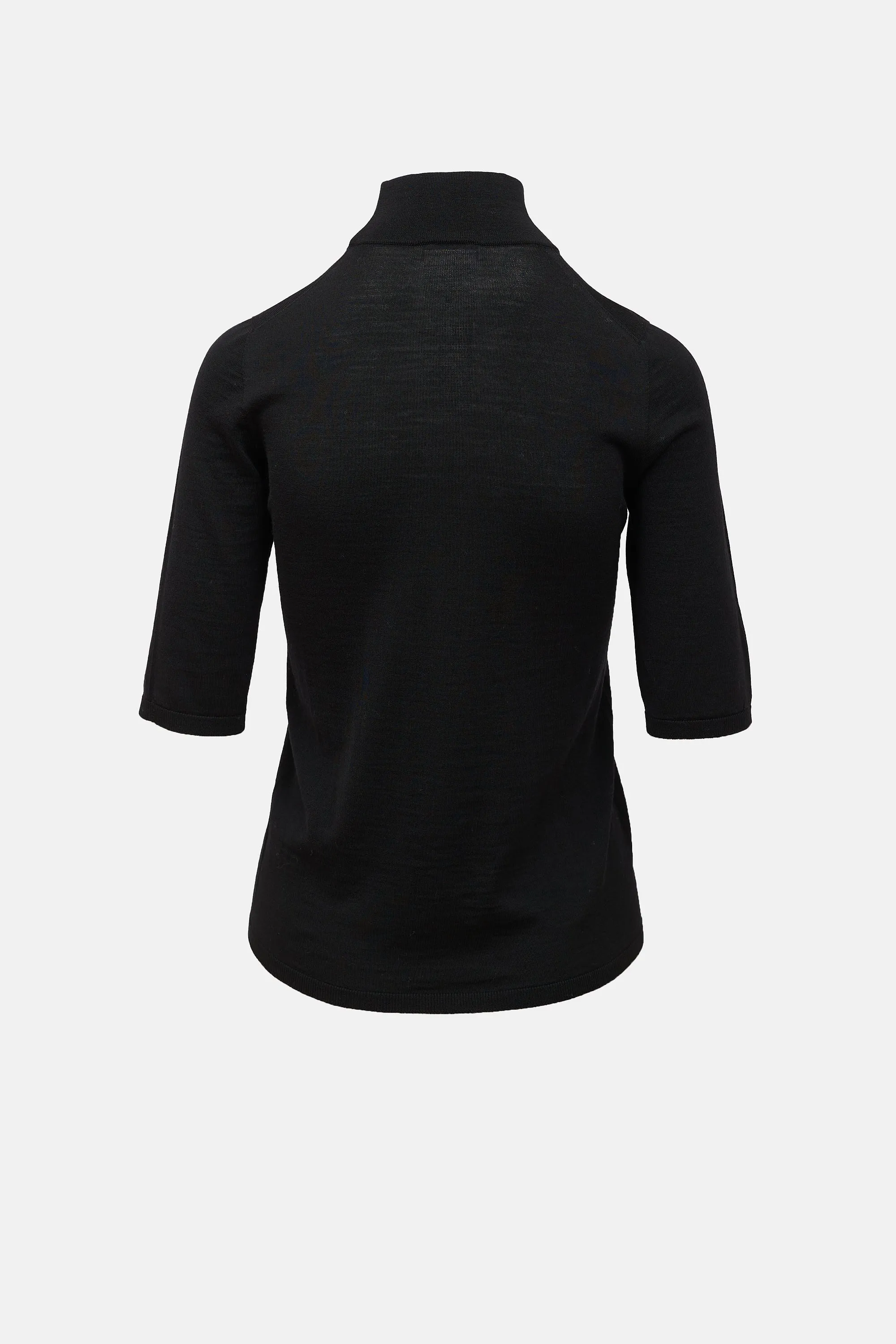 Wool Mock Neck Top sold by VSP Consignment product image thumbnail 2