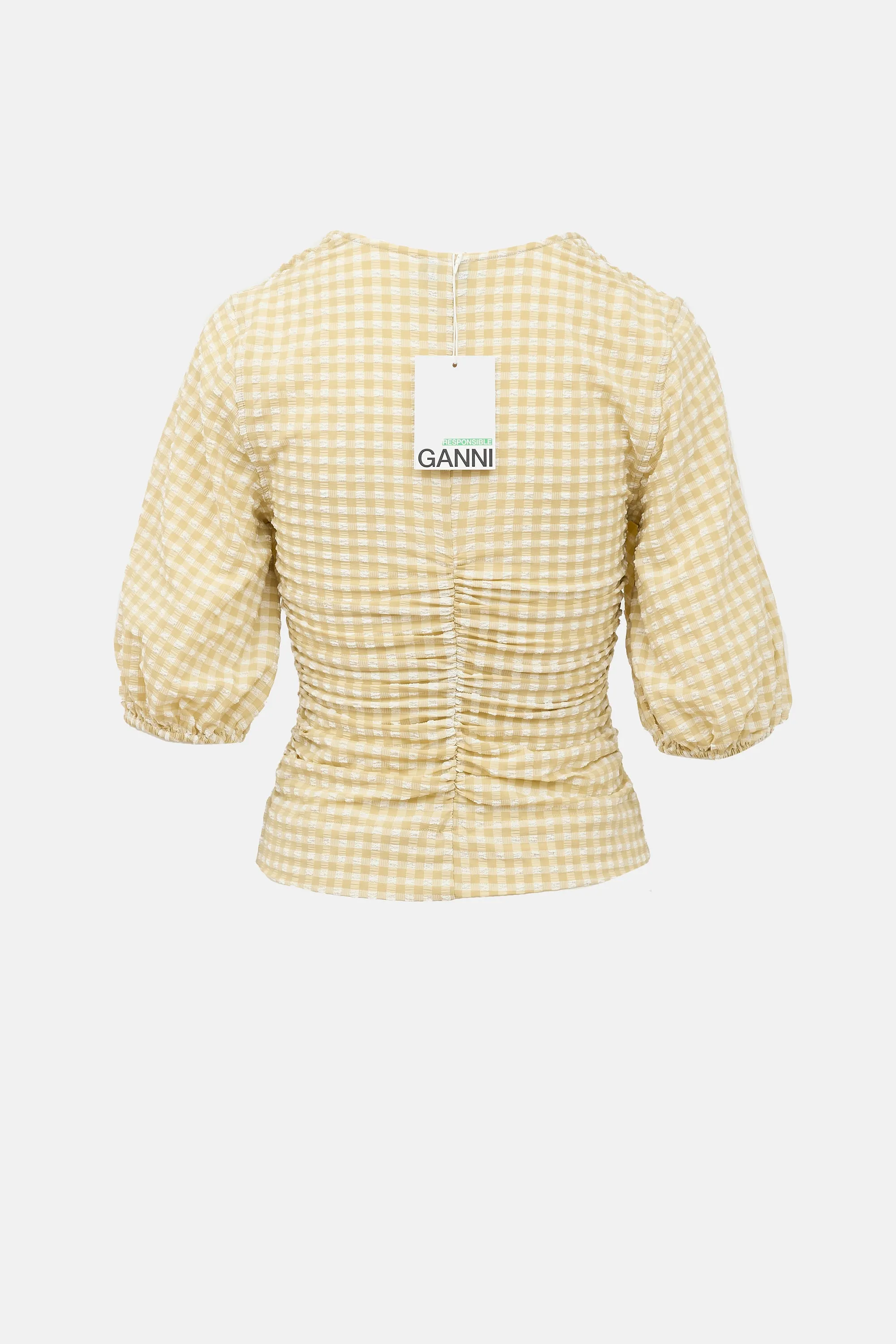 Seersucker Check Top sold by VSP Consignment product image thumbnail 2