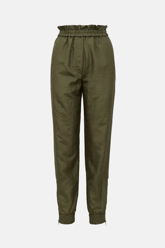 Nylon Tapered Leg Jogger made by Tibi