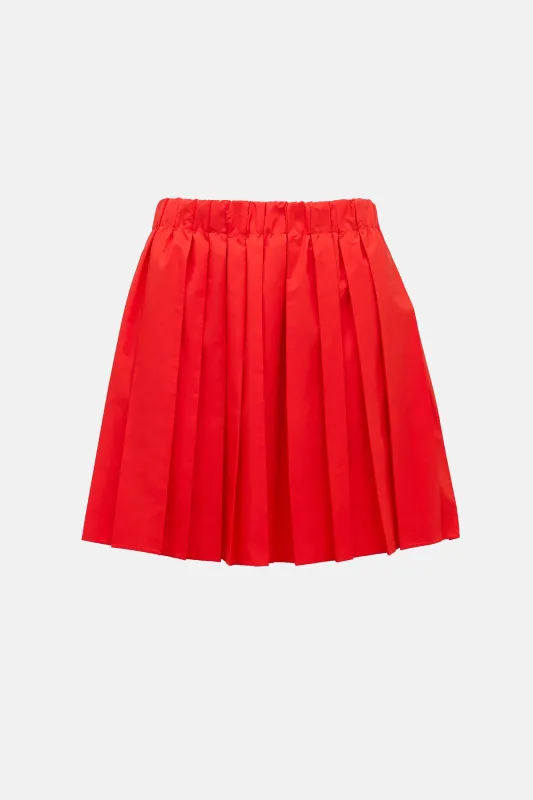 Nylon Pleated Mini Skirt sold by VSP Consignment