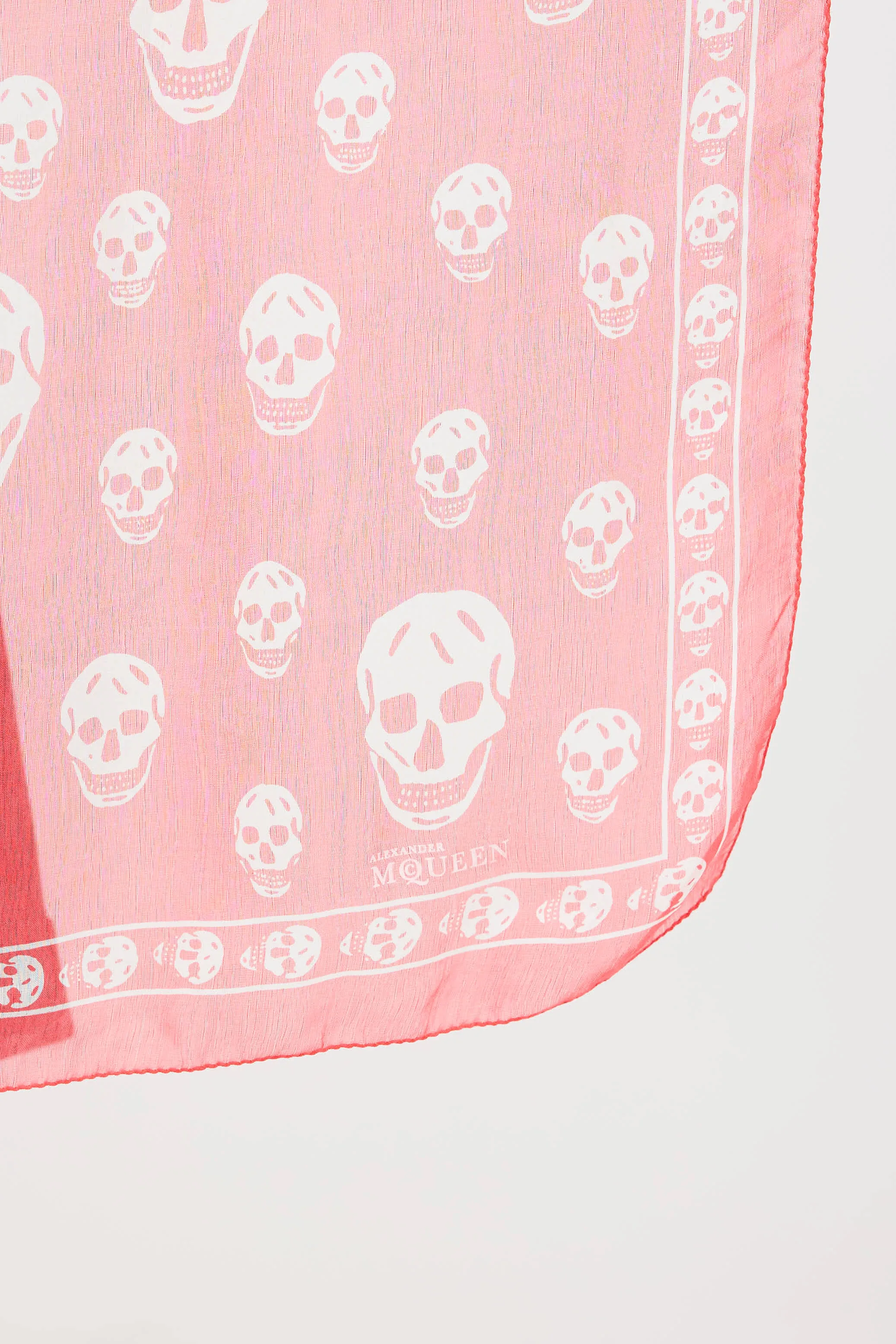 Silk Skull Scarf sold by VSP Consignment product image thumbnail 3