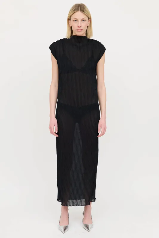 Pleated Maxi Dress made by Jil Sander