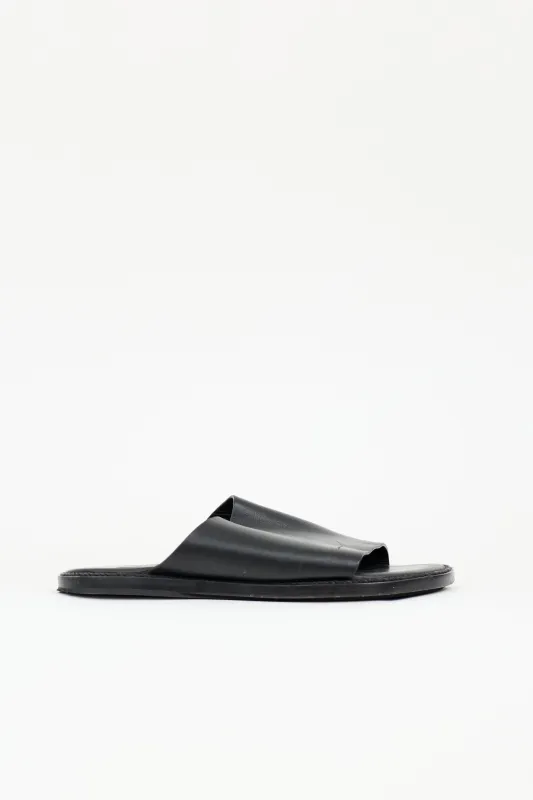 Leather Slide sold by VSP Consignment