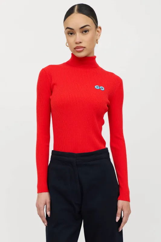 Logo Turtleneck Sweater sold by VSP Consignment