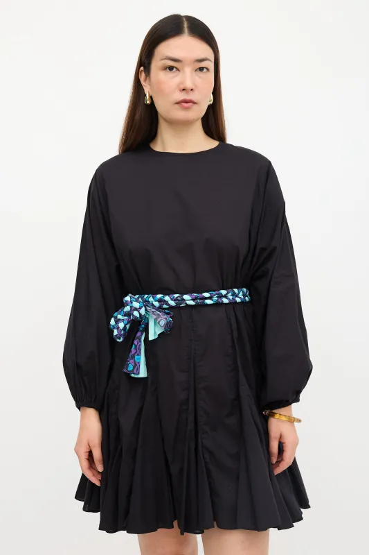 Belted Godet Dress sold by VSP Consignment