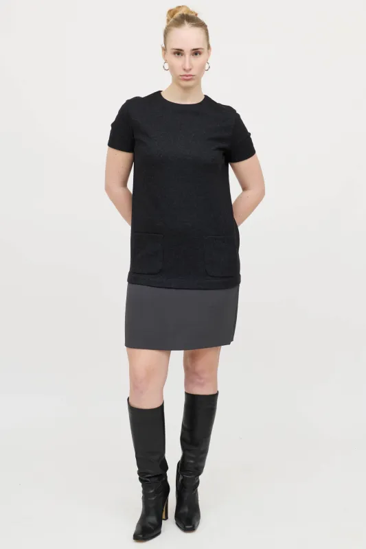 Wool Layered Dress sold by VSP Consignment