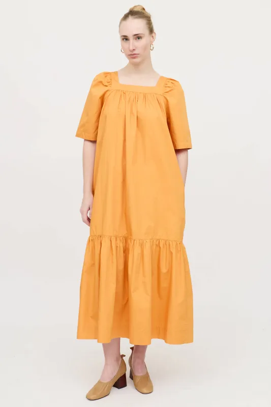 Tiered Maxi Dress made by Rodebjer