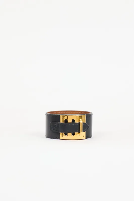 2015 Box Leather Intense Bracelet made by Hermes