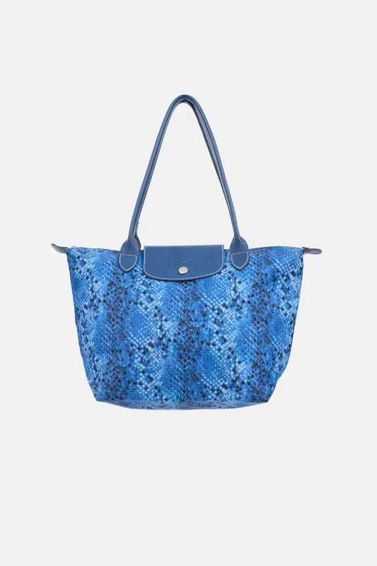 Printed Le Pliage Tote Bag made by Longchamp