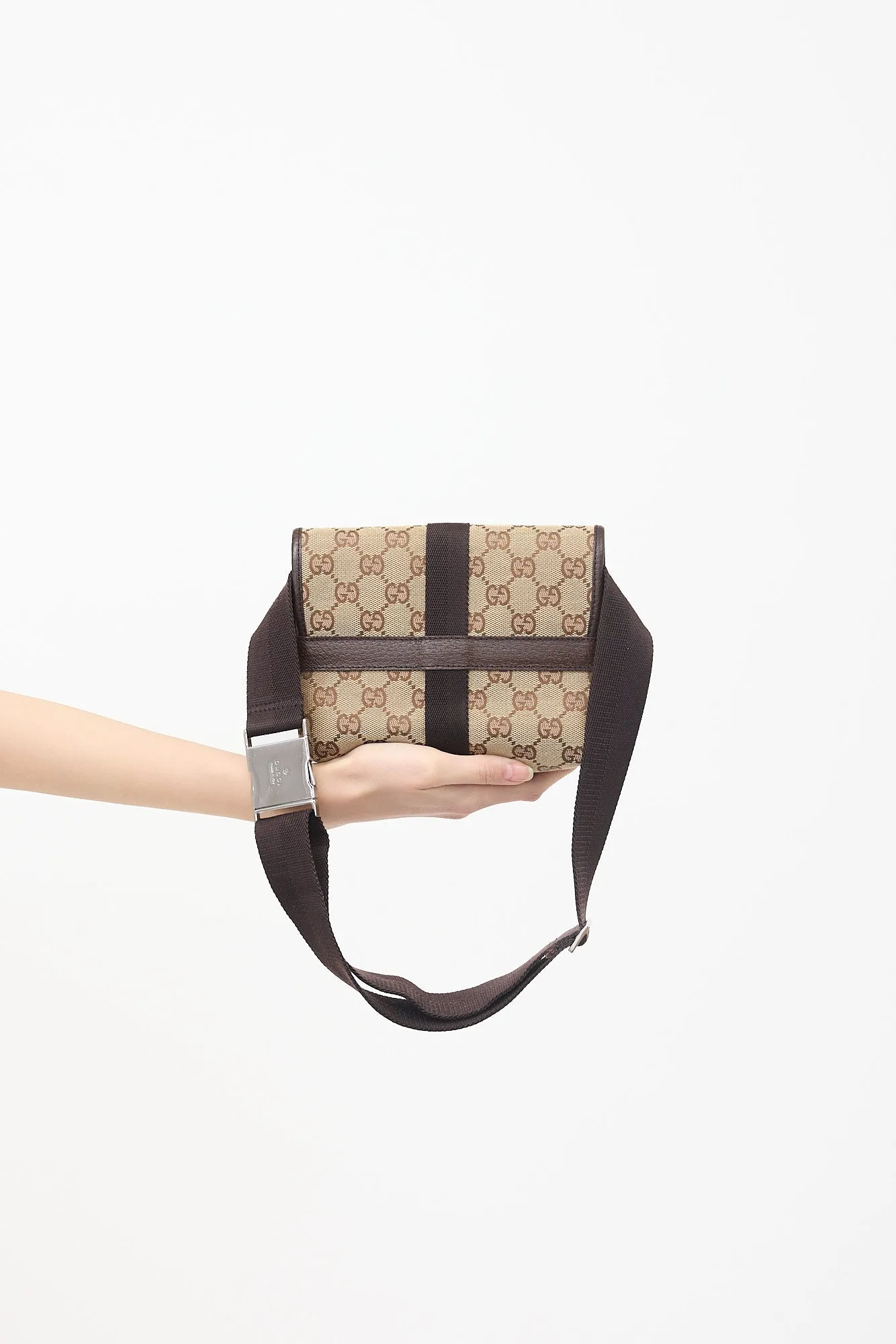 GG Supreme Canvas Belt Bag sold by VSP Consignment product image thumbnail 4