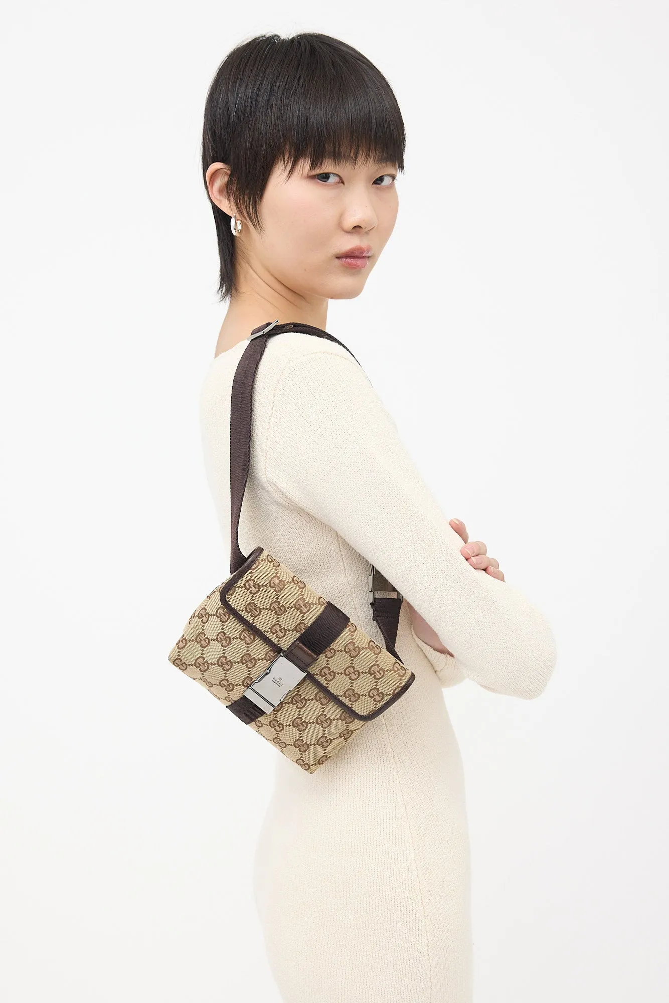 GG Supreme Canvas Belt Bag sold by VSP Consignment product image thumbnail 5