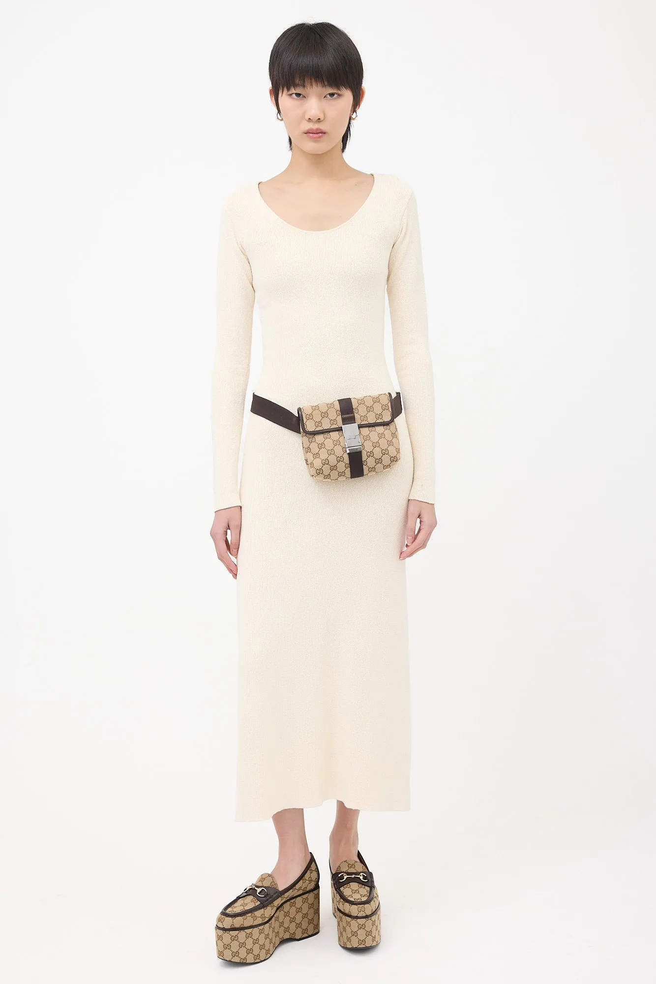 GG Supreme Canvas Belt Bag sold by VSP Consignment product image thumbnail 3