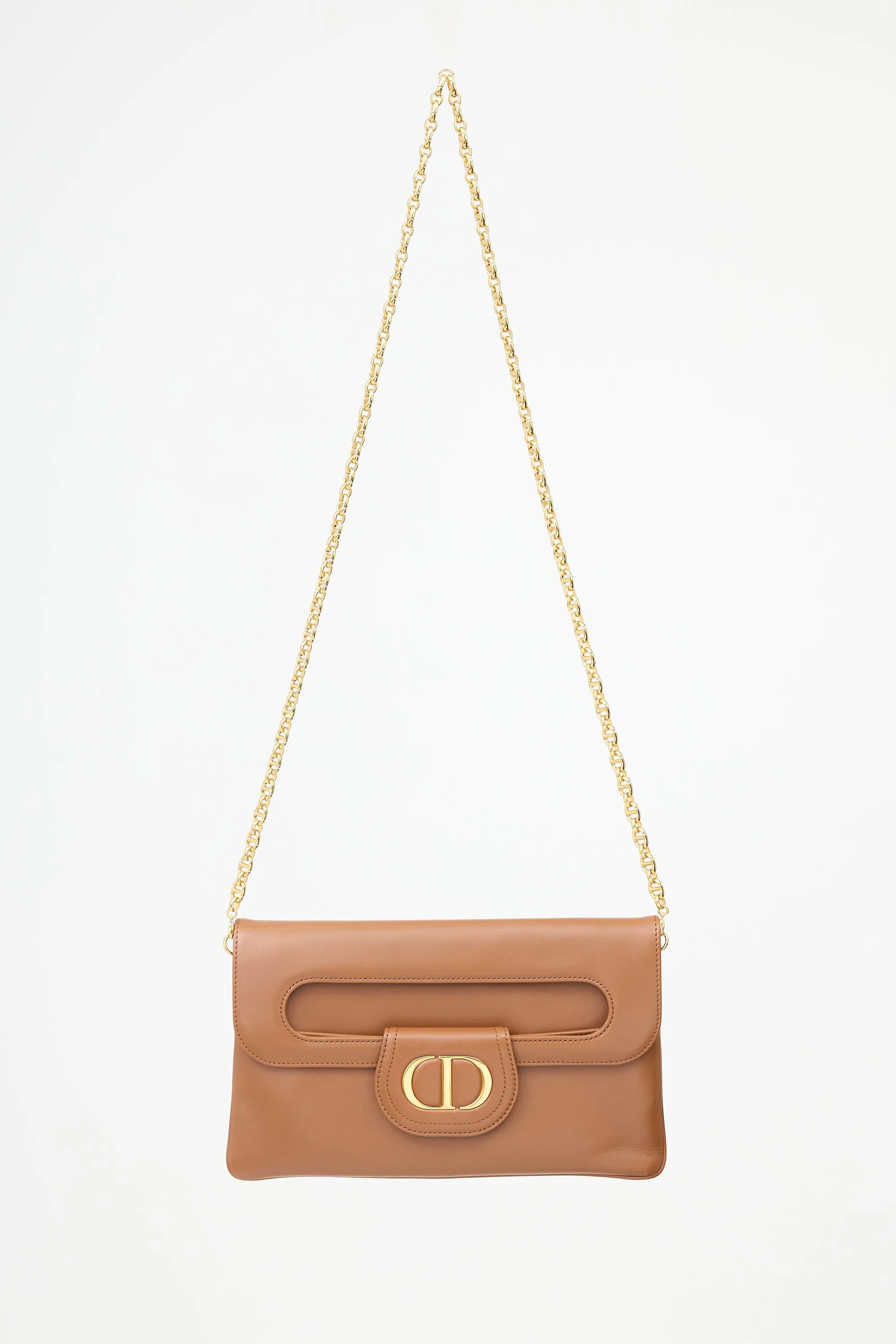 2021 Leather Medium Double Bag sold by VSP Consignment product image thumbnail 2