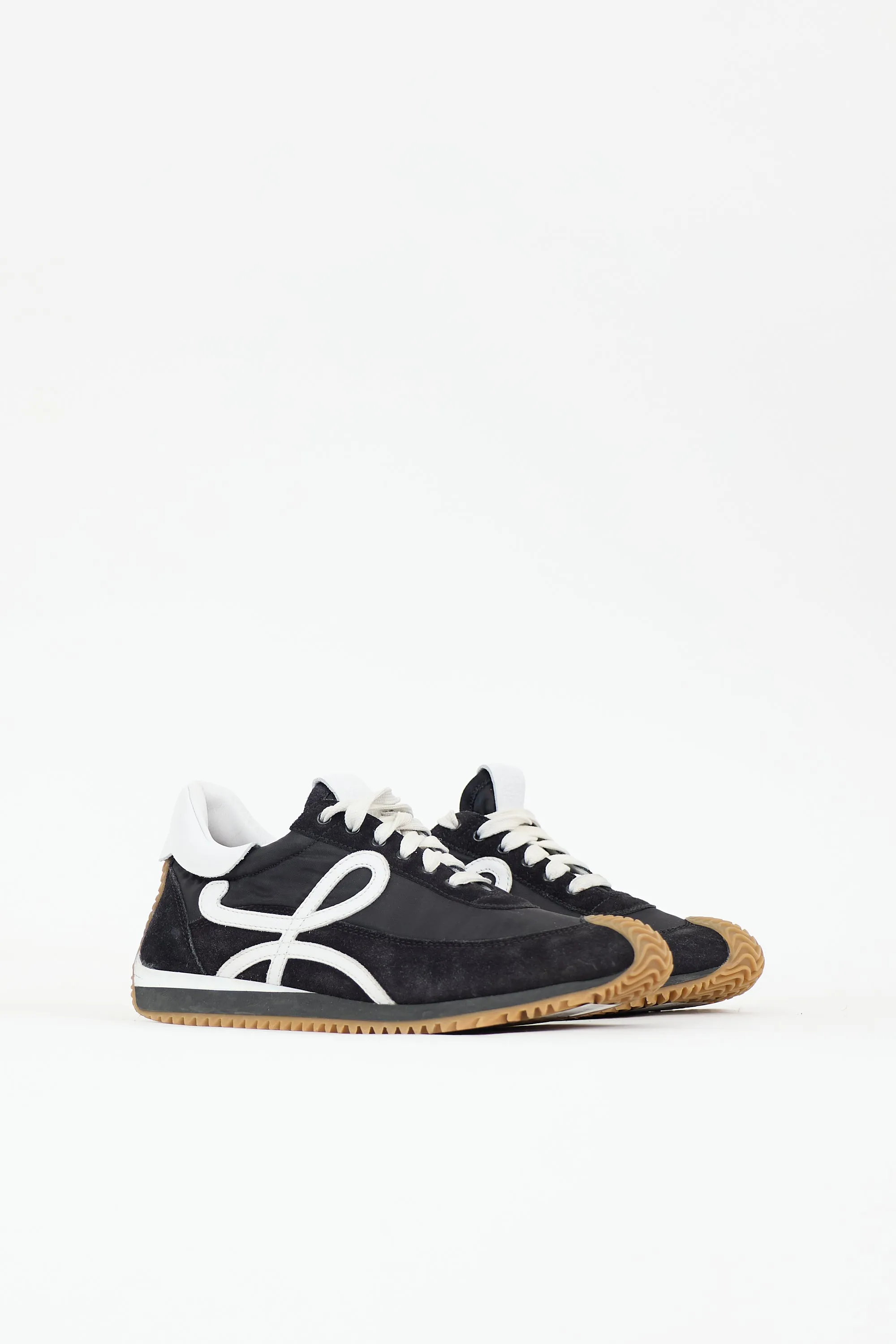 Suede & Nylon Flow Sneaker sold by VSP Consignment product image thumbnail 3