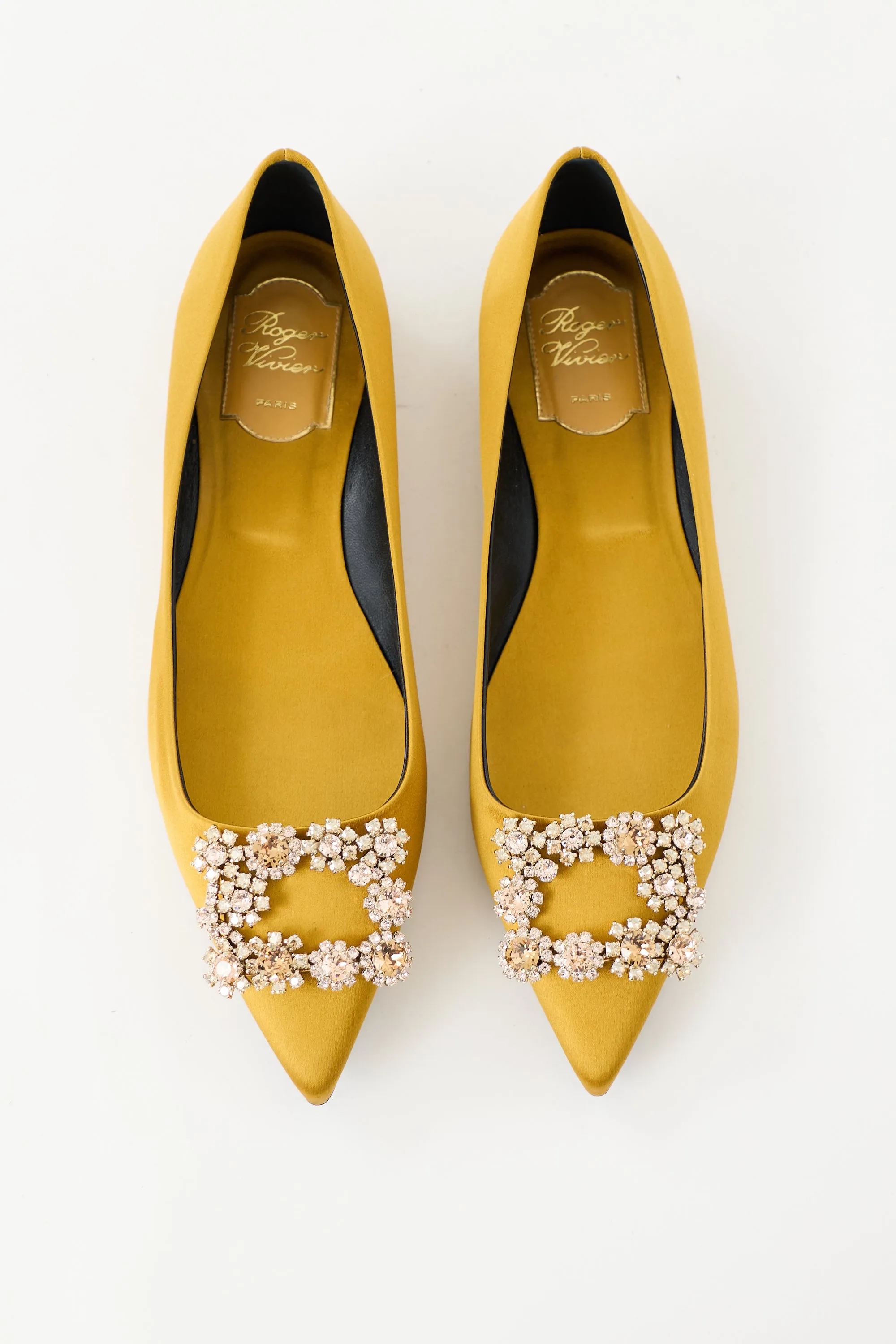 Satin Strass Buckle Flat sold by VSP Consignment product image thumbnail 2