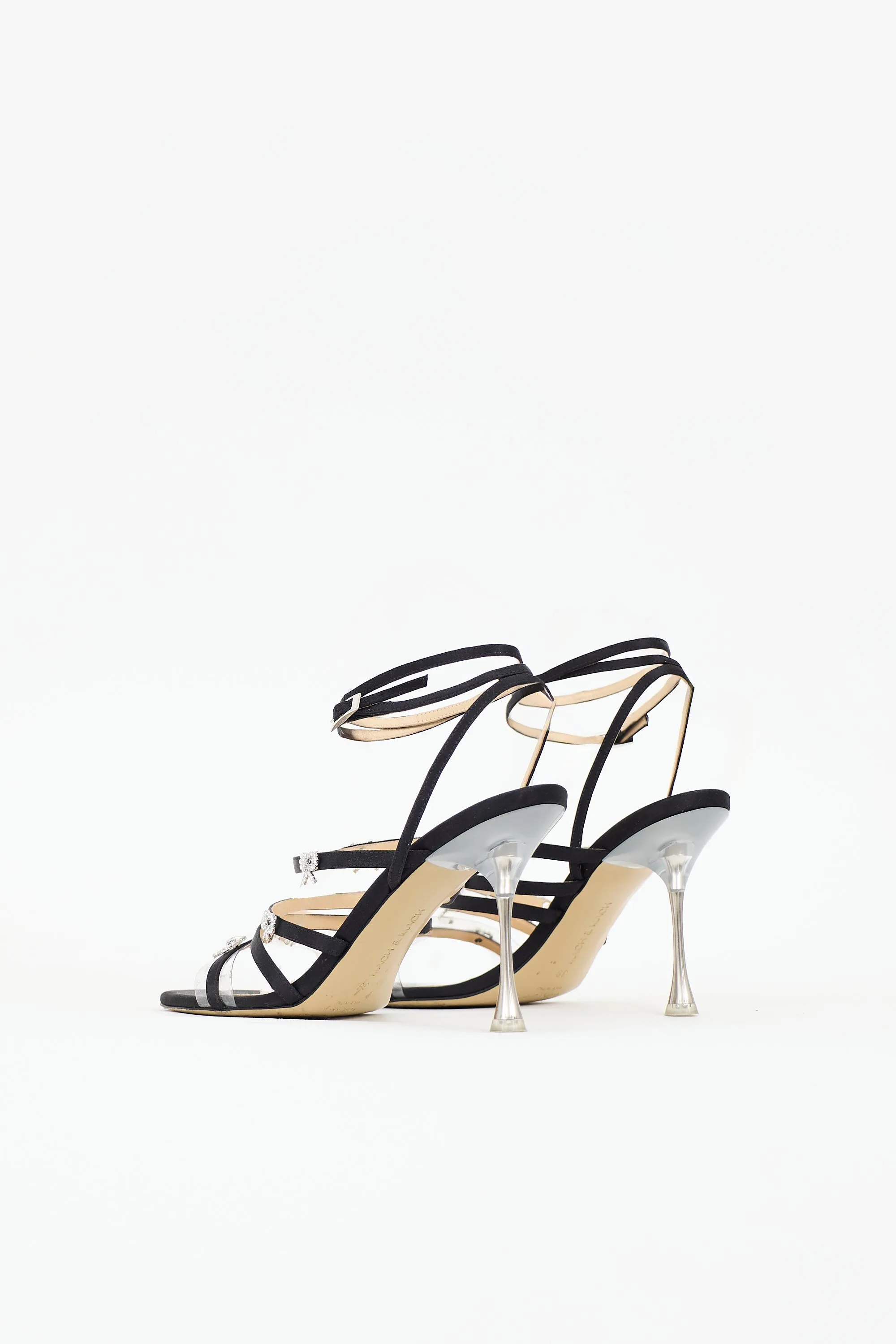 Satin Embellished Camille Sandal sold by VSP Consignment product image thumbnail 4