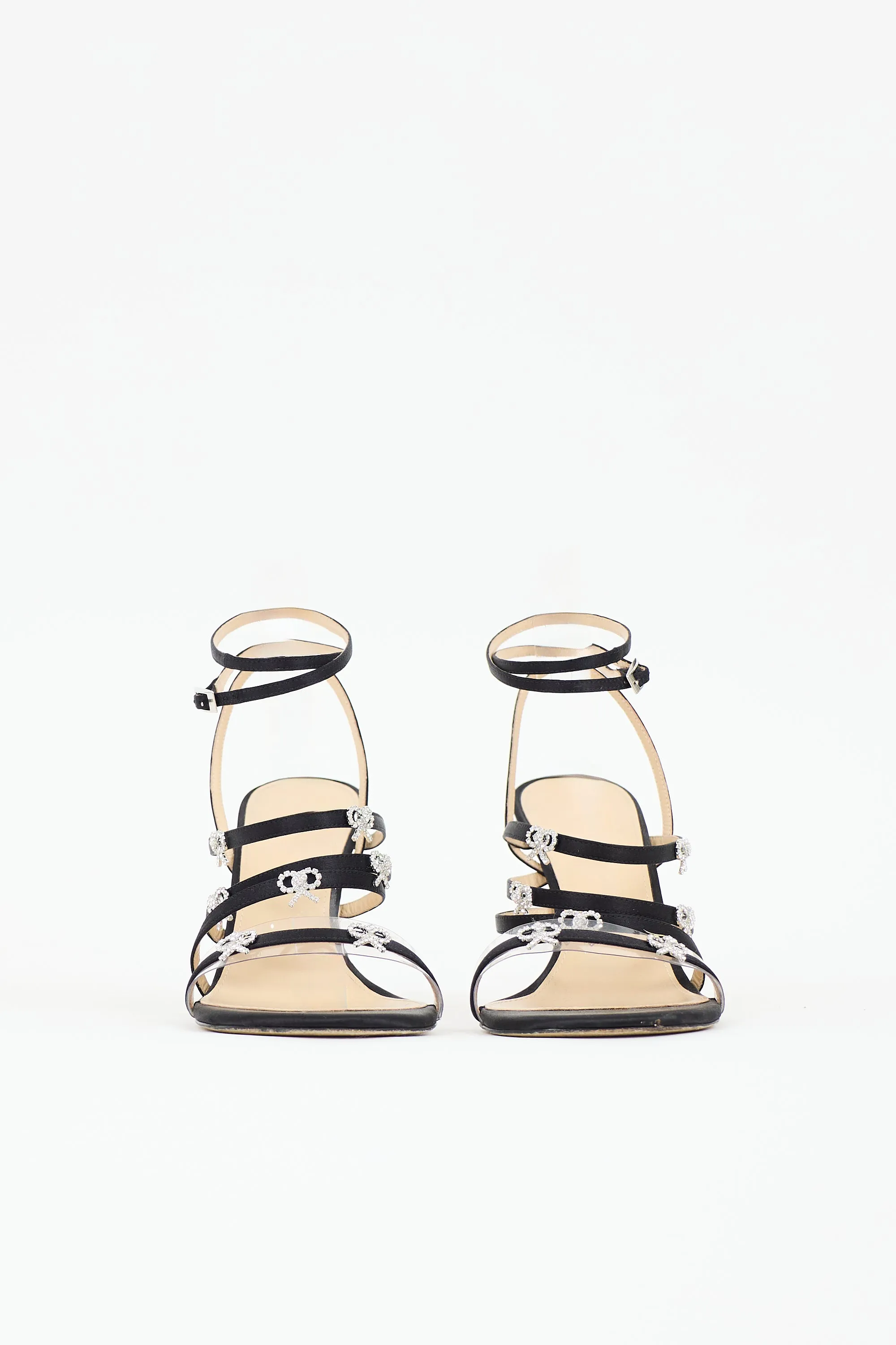 Satin Embellished Camille Sandal sold by VSP Consignment product image thumbnail 3