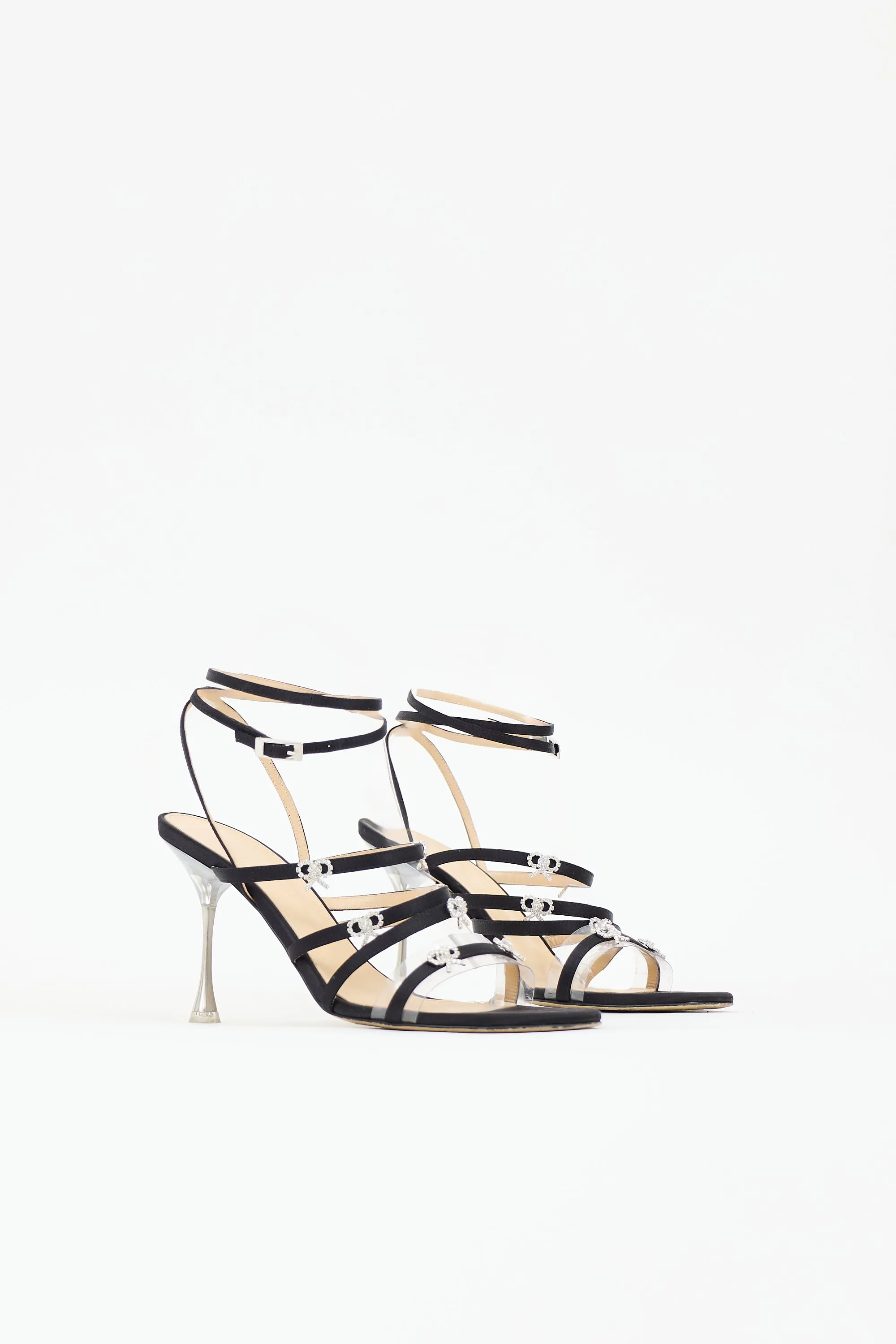 Satin Embellished Camille Sandal sold by VSP Consignment product image thumbnail 2